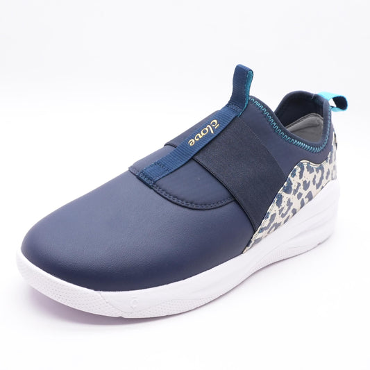 Classic Comfort Nursing Navy Slip On Athletic Shoes