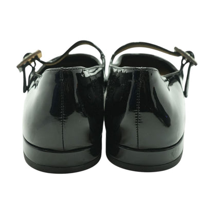 Black Mary Jane Flats