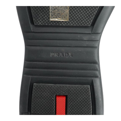 Anthracite & Red America's Cup Sneakers