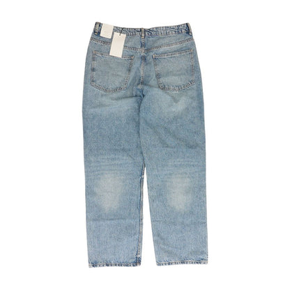 Blue Mom Wide Leg Jeans