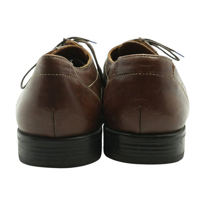Brown Leather Derby/oxford Dress Shoes