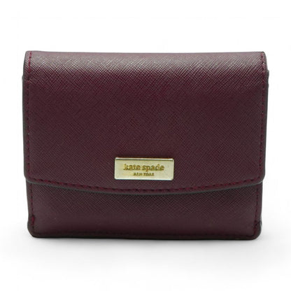Burgundy Compact Wallet