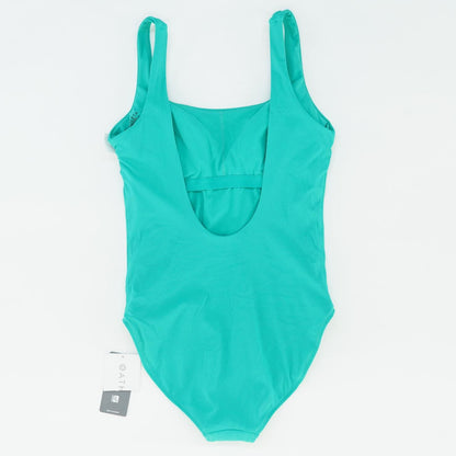 Green Solid One-Piece