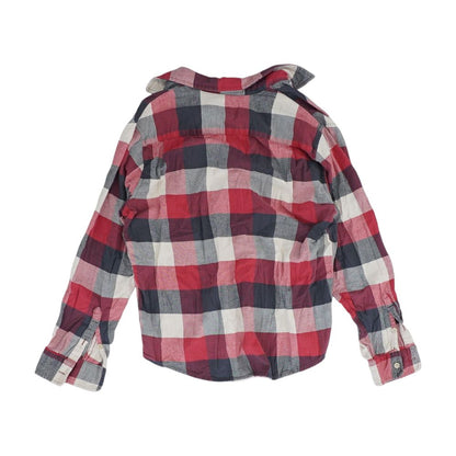 Red Check Flannel Button Down