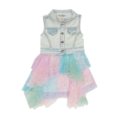 Multi Tie Dye Midi Dress