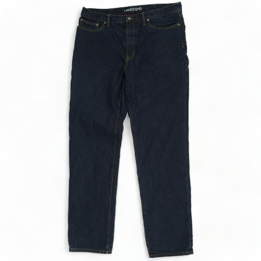 Navy Solid Regular Jeans