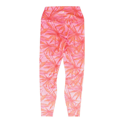 Neon Pink Tropical Intent Leggings