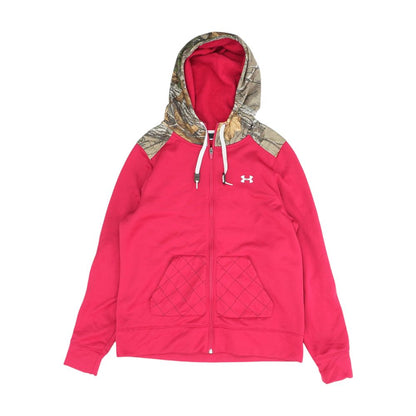 Red Color Block Active Jacket