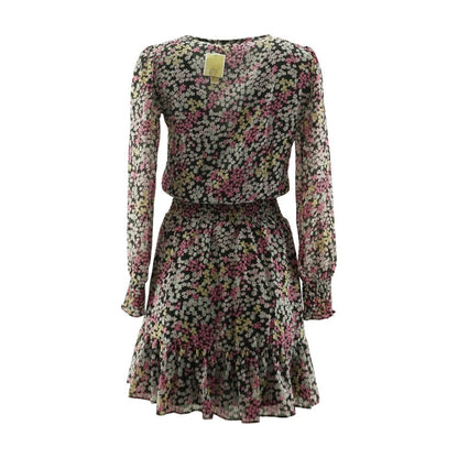 Black Floral Mini Dress