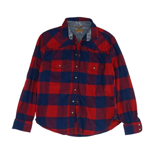 Red Check Flannel Button Down
