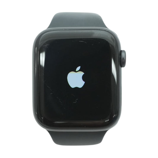 44mm SE 1 Space Gray Smartwatch Black Band S/M