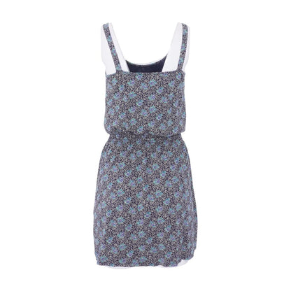 Navy Floral Mini Dress