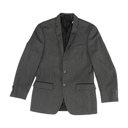 Gray Herringbone Sport Coat