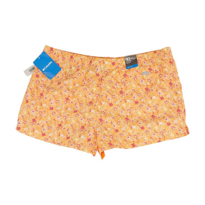 Orange Active Shorts