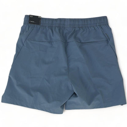Blue Solid Active Shorts