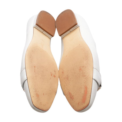 White Ballet Flats