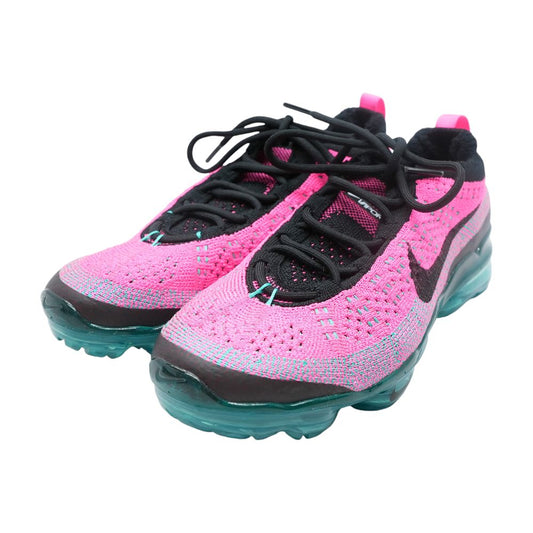 air Vapormax 2023 Flyknit Neon Pink Low Top Athletic Shoes