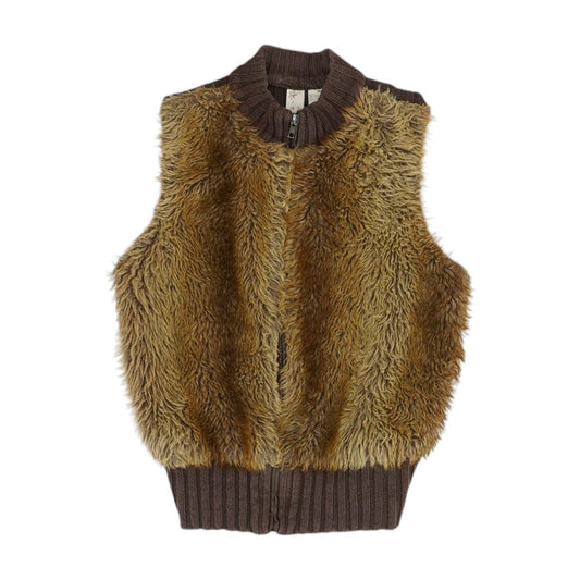 Brown Fur Vest