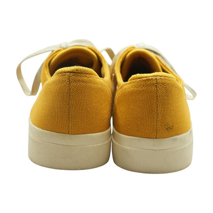 Yellow Lace Up Casual Shoes