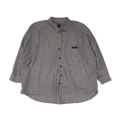 Gray Plaid Button Down