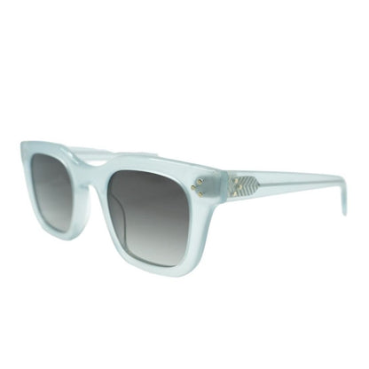 White Celeste Square Sunglasses