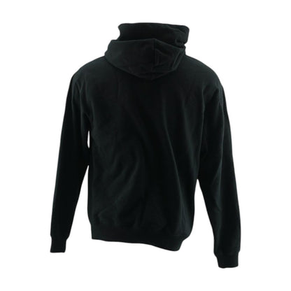 Black Shadow Print Logo Hoodie