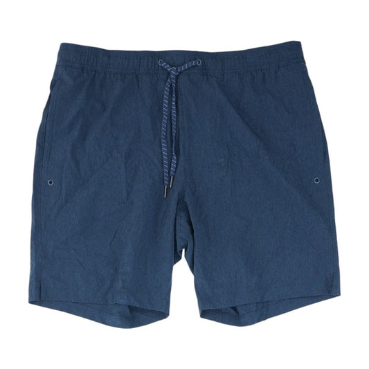 Navy Solid Swim Shorts