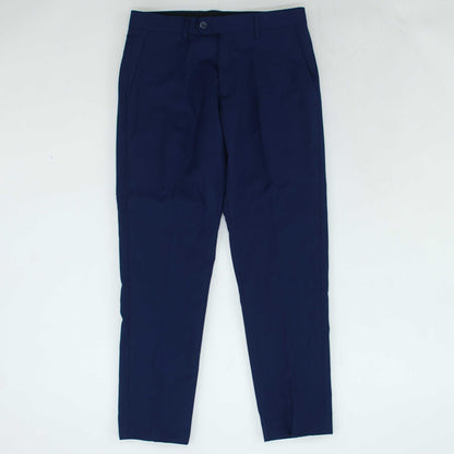 Navy Solid 2pc Suit