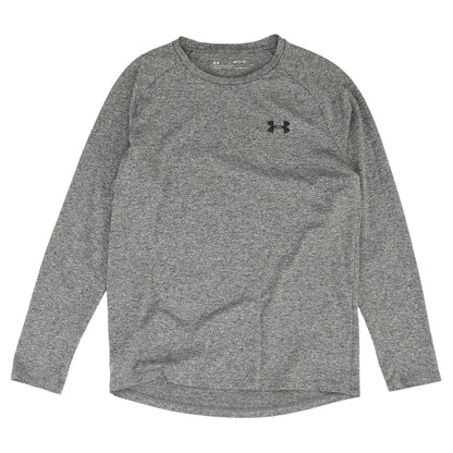 Gray Solid Active T-Shirt