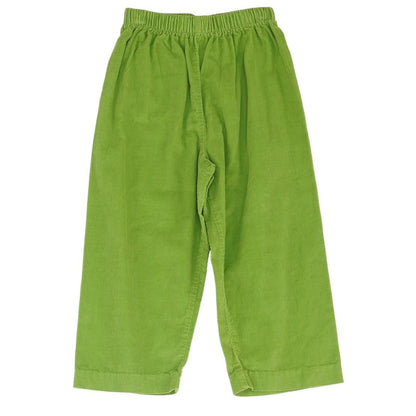 Green Solid Select Pants
