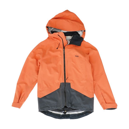 Free Ride Stella Orange Color Block Ski Jacket