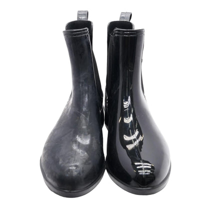 Black Rain Boots