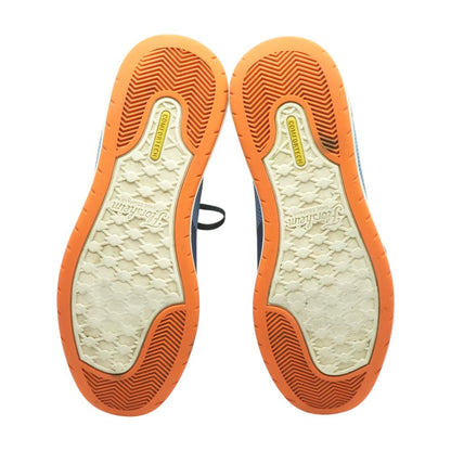 Blue Low Top Athletic Shoes