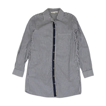 Blue Striped Button Down