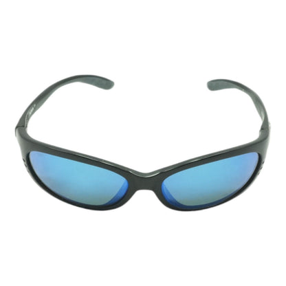 Black Fathom Oval Prescription Sunglasses