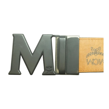 Brown Leather Claus M Reversable Belt