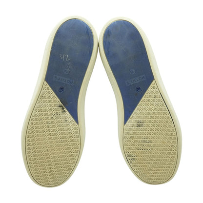 White Low Top Athletic Shoes