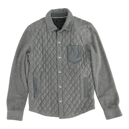 Gray Solid Lightweight Jacket