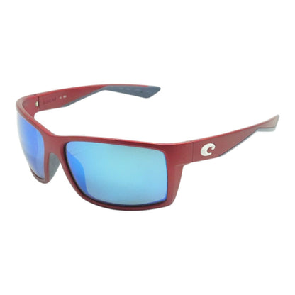 Red Reefton Rectangle Sunglasses