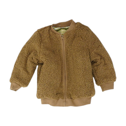 Green Striped Jacket