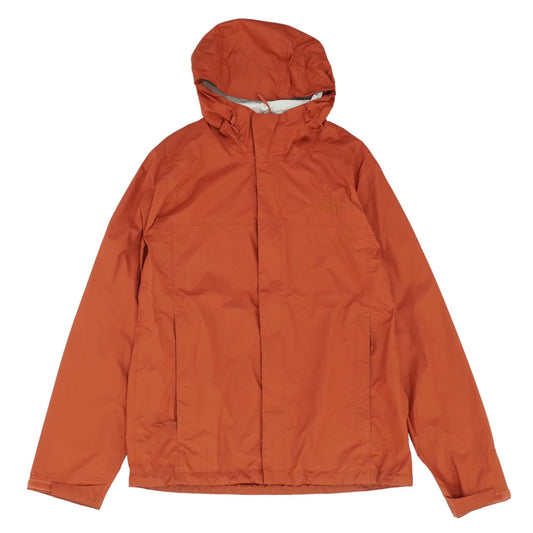 Orange Solid Rain Jacket