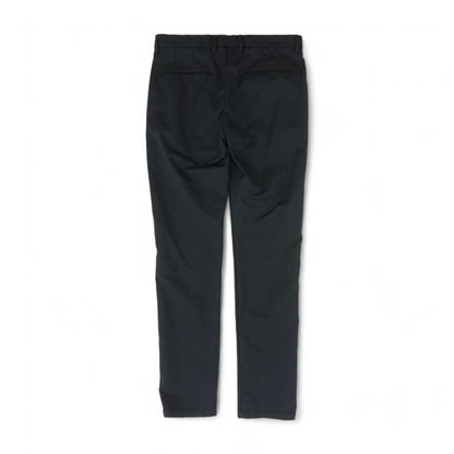 Black Solid Dress Pants