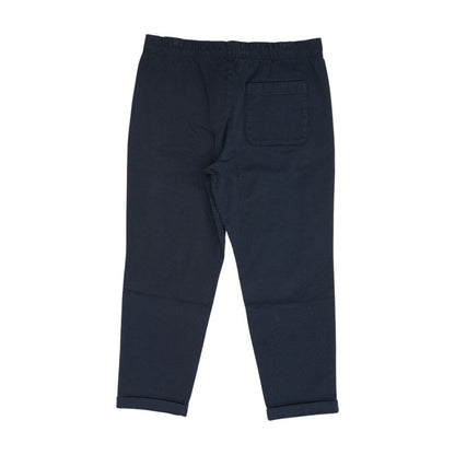Navy Solid Chino Pants