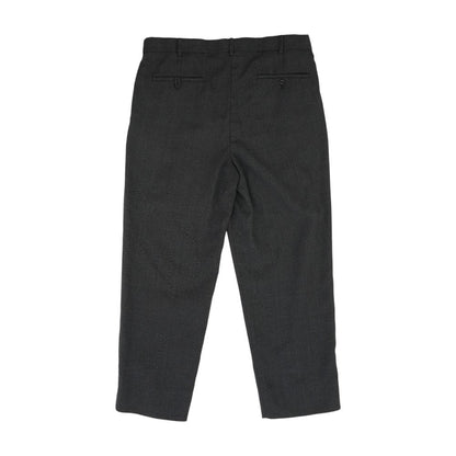 Charcoal Solid Dress Pants
