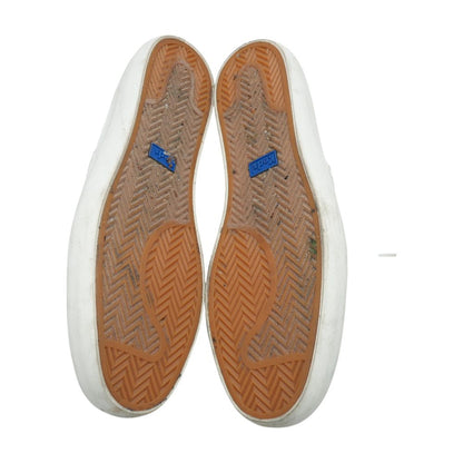 Beige Low Top Athletic Shoes