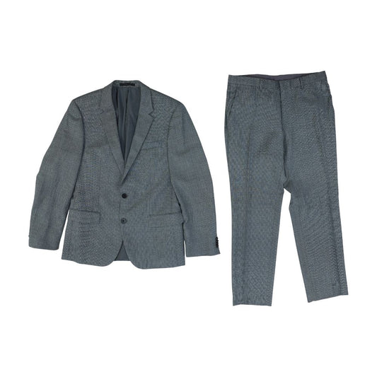 Gray Striped 2pc Suit