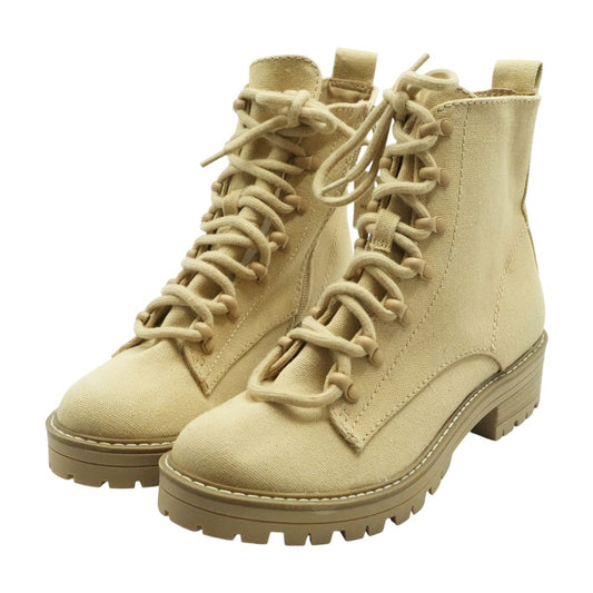 Beige Ankle Boots