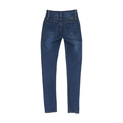 Blue Mid Rise Jeans
