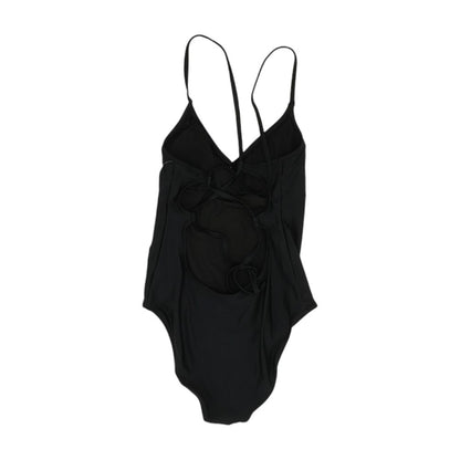 Black Solid One-Piece