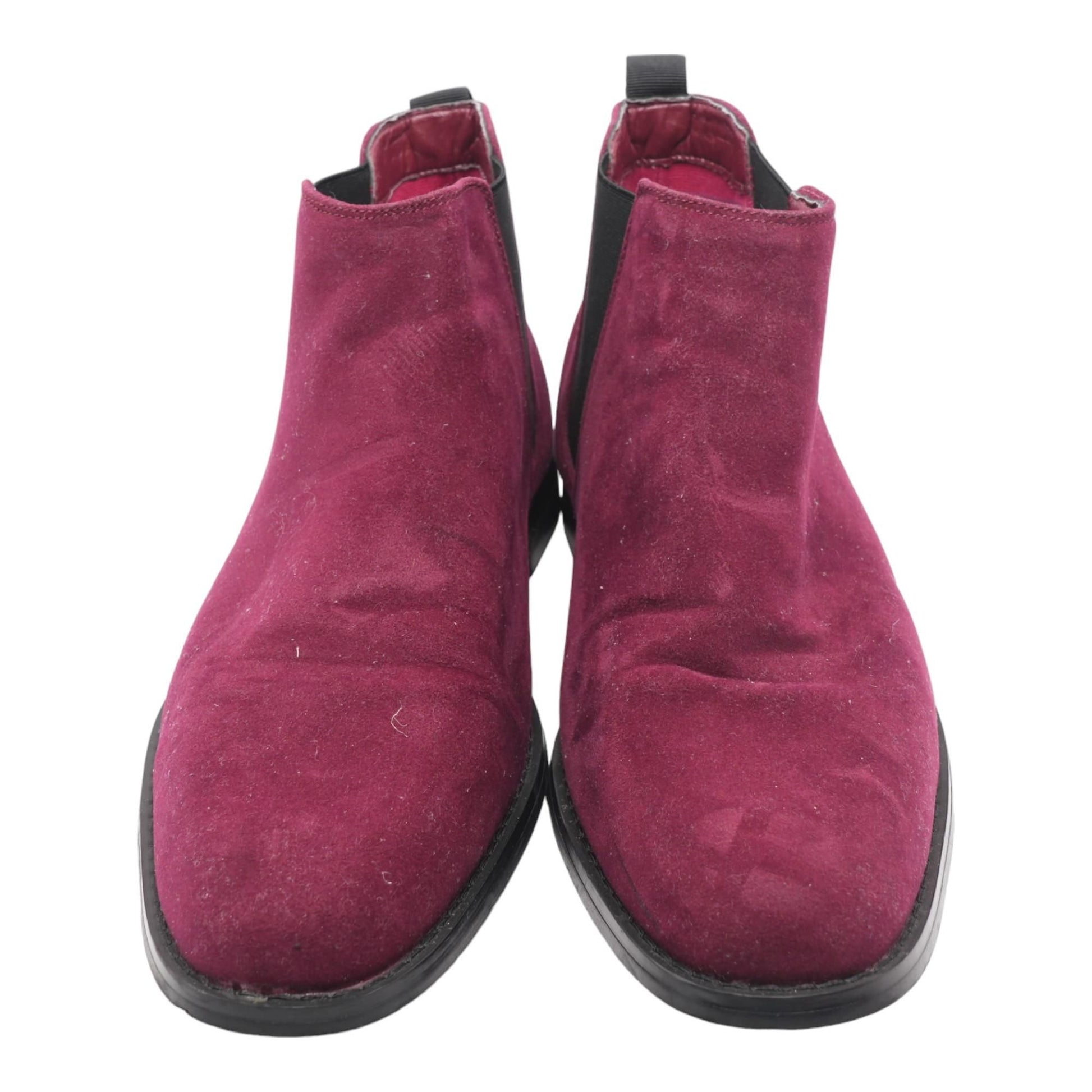 Burgundy Leather Chelsea Boots – Unclaimed Baggage
